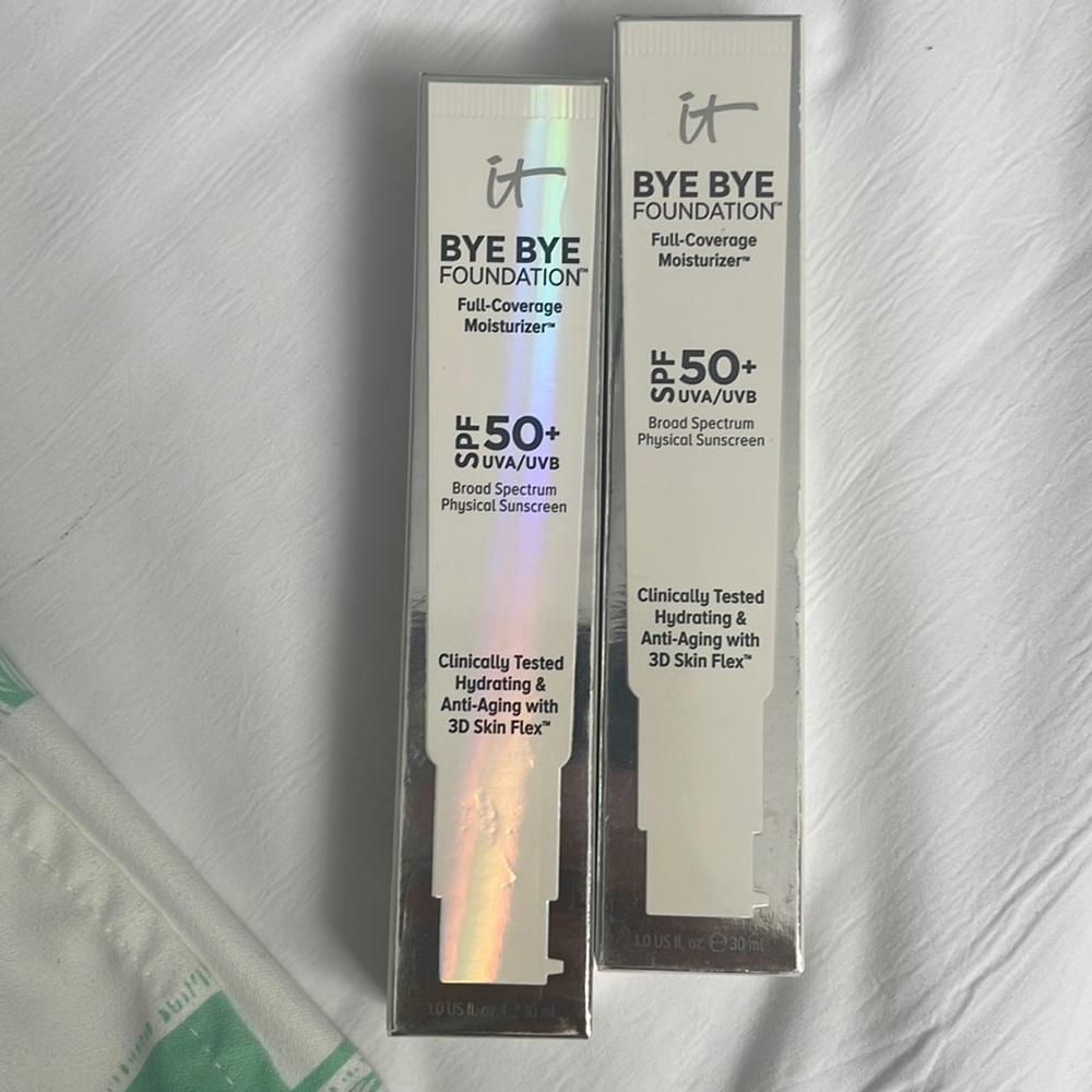 Bye Bye Foundation Full Coverage Moisturizer SPF 50